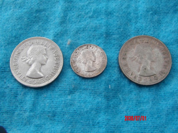 AUSTRALIA, Small group of silver coins. *