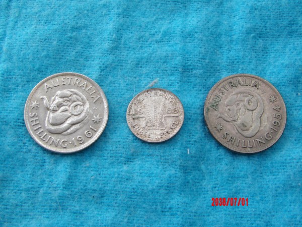 AUSTRALIA, Small group of silver coins. *