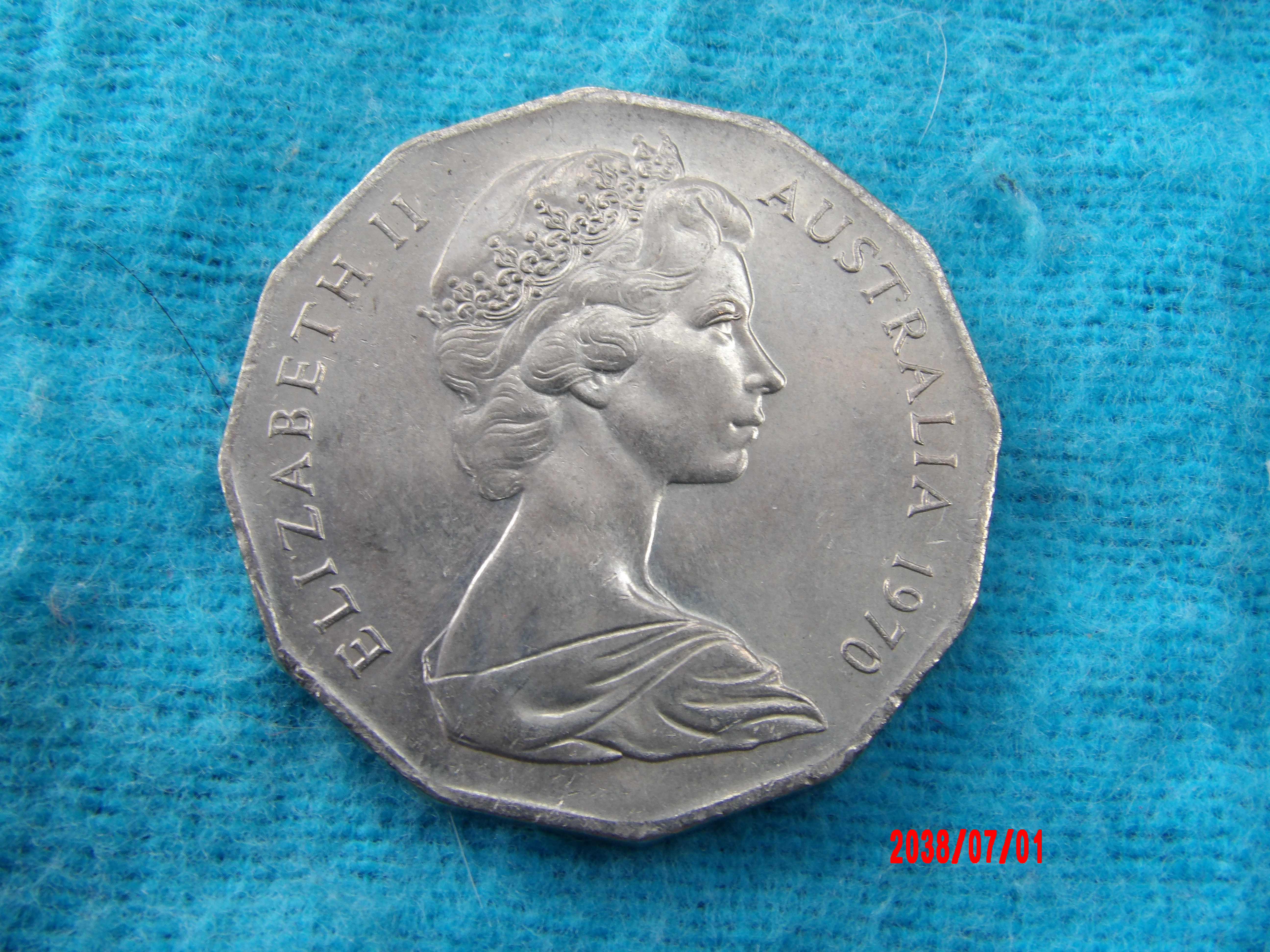 AUSTRALIA, 50C, 1970 - Image 1