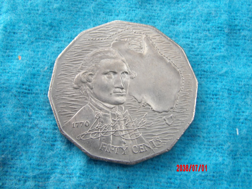 AUSTRALIA, 50C, 1970