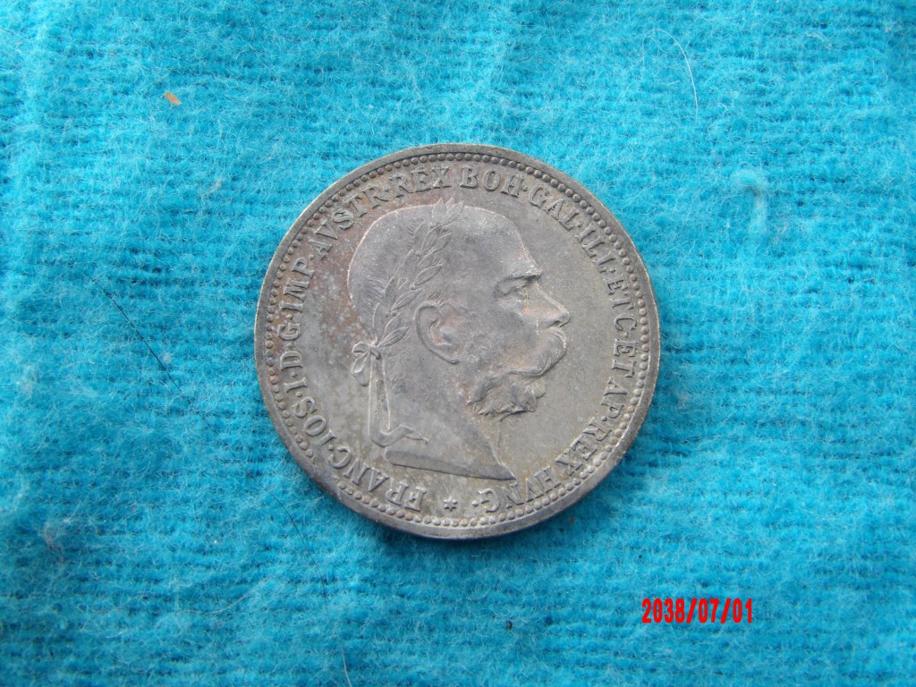 AUSTRIA, CORONA, 1893