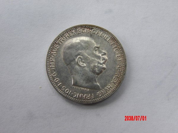 AUSTRIA, CORONA, 1915