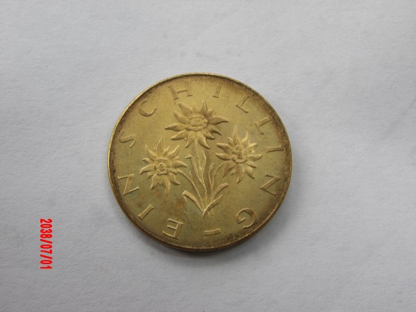 AUSTRIA, 1 Shilling, 1964