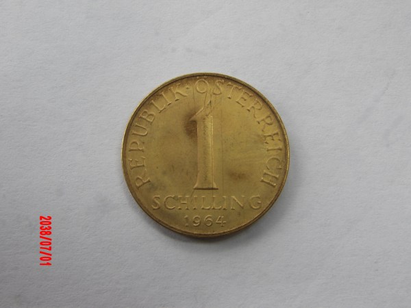 AUSTRIA, 1 Shilling, 1964