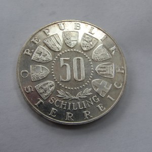 AUSTRIA, 50 Shilling, 1964 * - Image 2