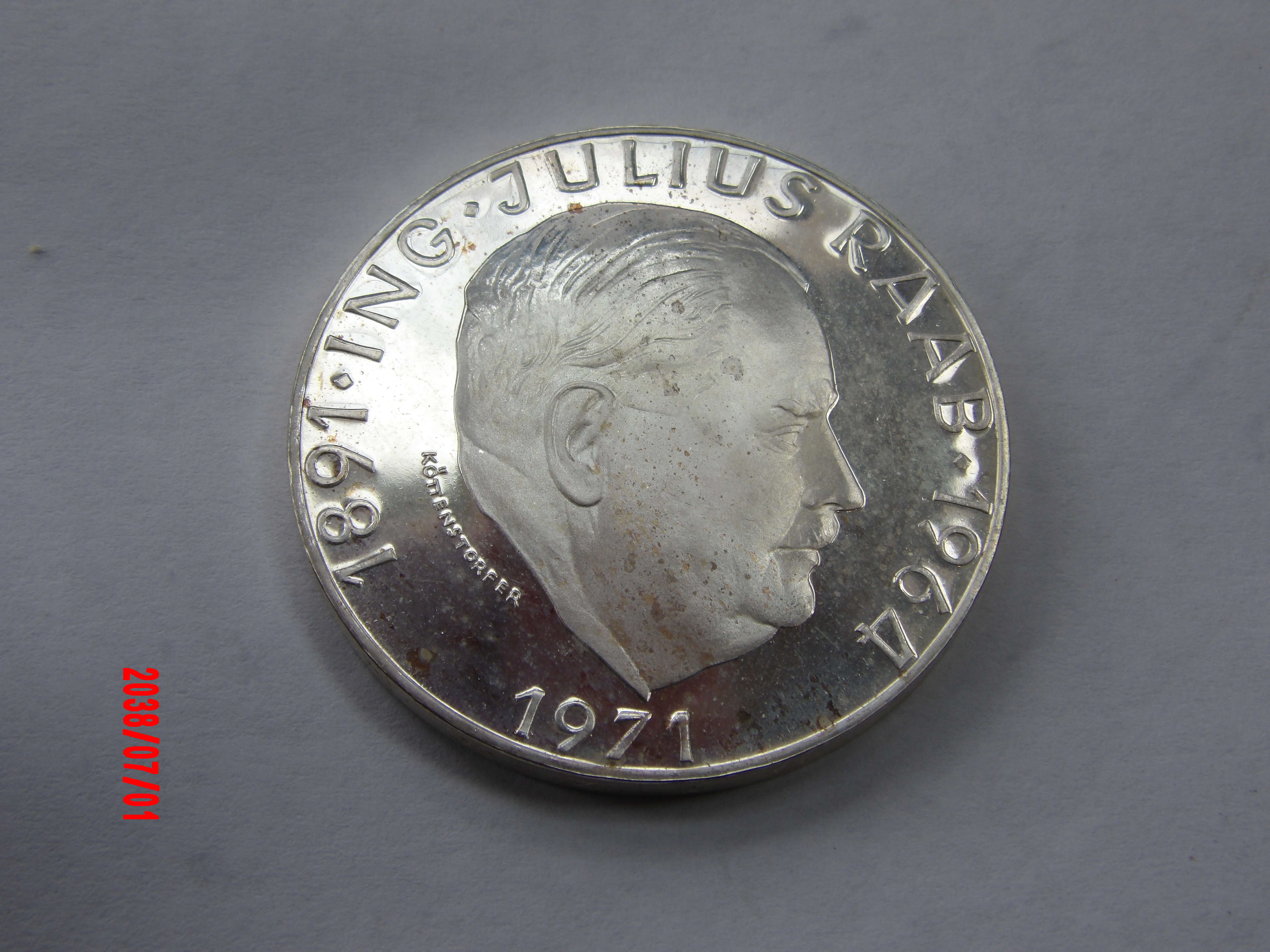AUSTRIA, 50 Shilling, 1971 * - Image 3