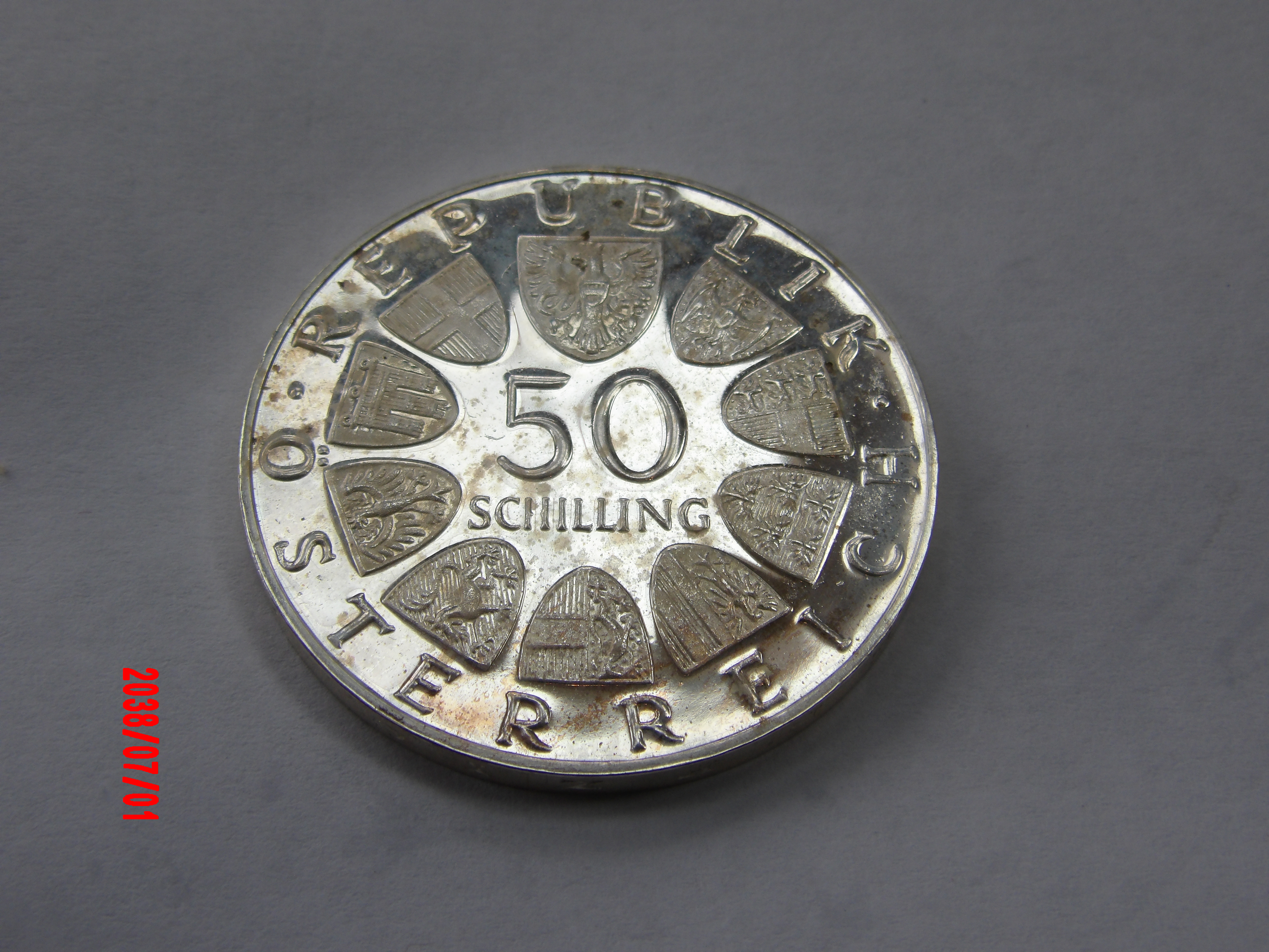 AUSTRIA, 50 Shilling, 1971 * - Image 2