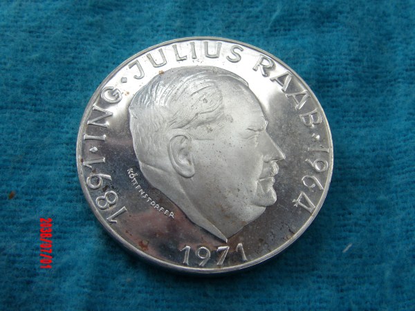 AUSTRIA, 50 Shilling, 1971 *