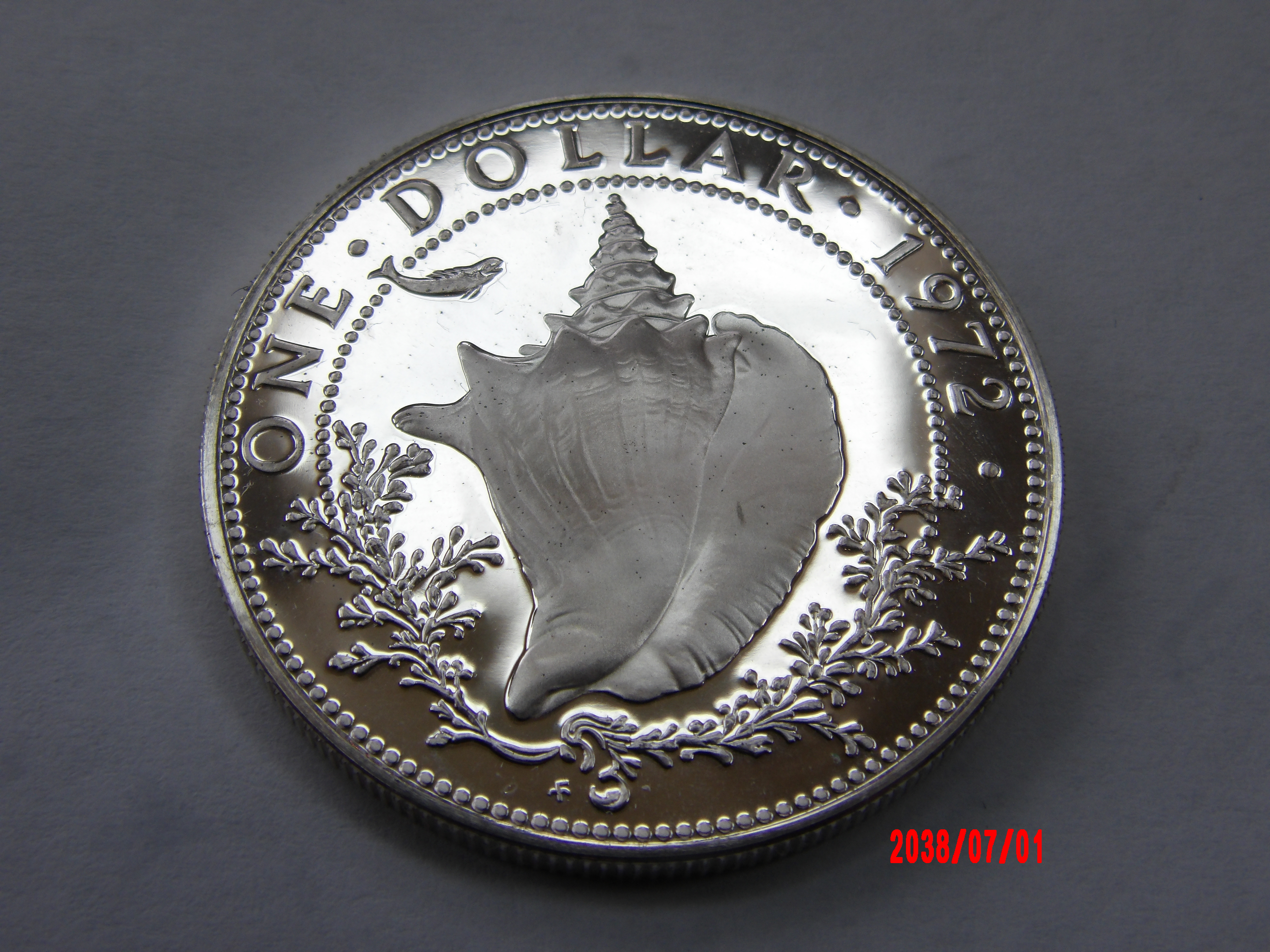 BAHAMAS, $1, 1972 * - Image 2