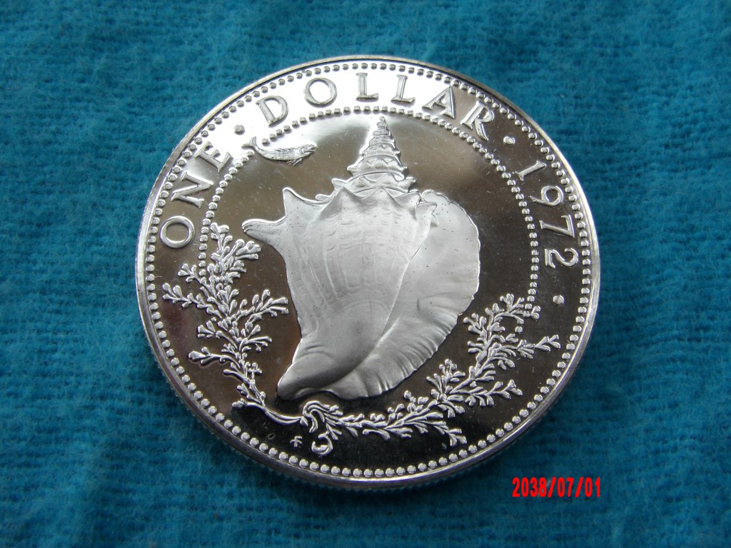 BAHAMAS, $1, 1972 *