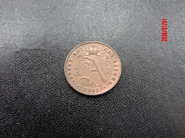 BELGIUM, 1C, 1912