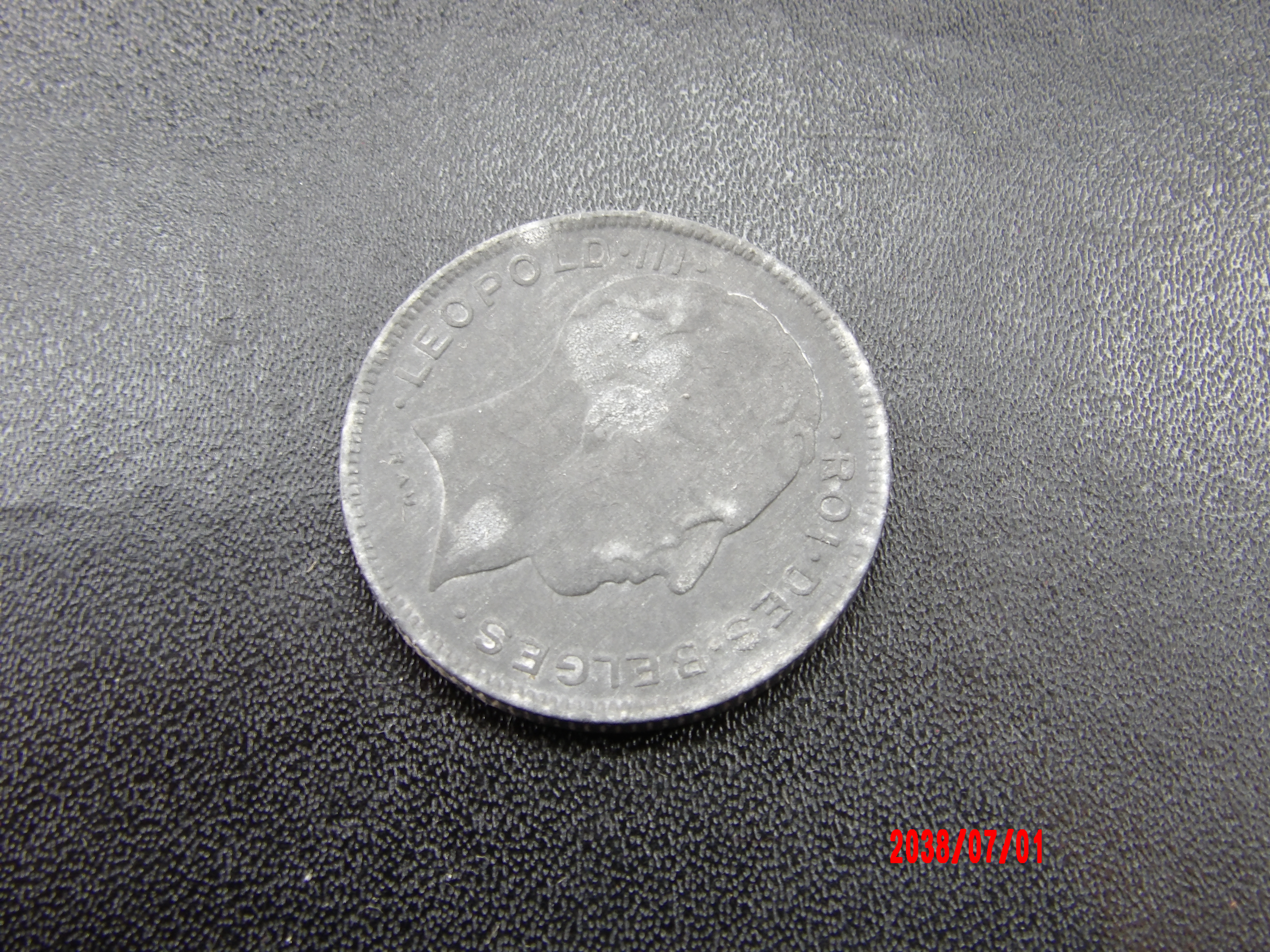 BELGIUM, 5 FRANCS, 1947 - Image 2