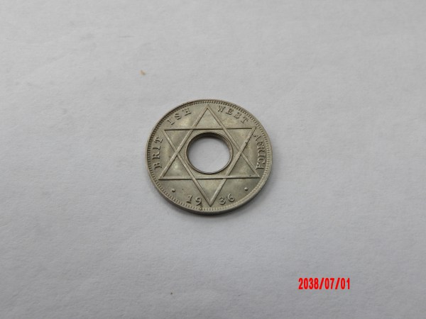BRITISH WEST AFRICA, 1/10C, 1936