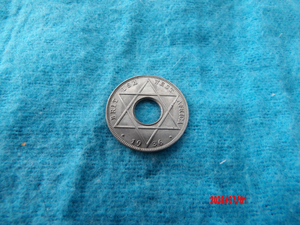 BRITISH WEST AFRICA, 1/10C, 1936