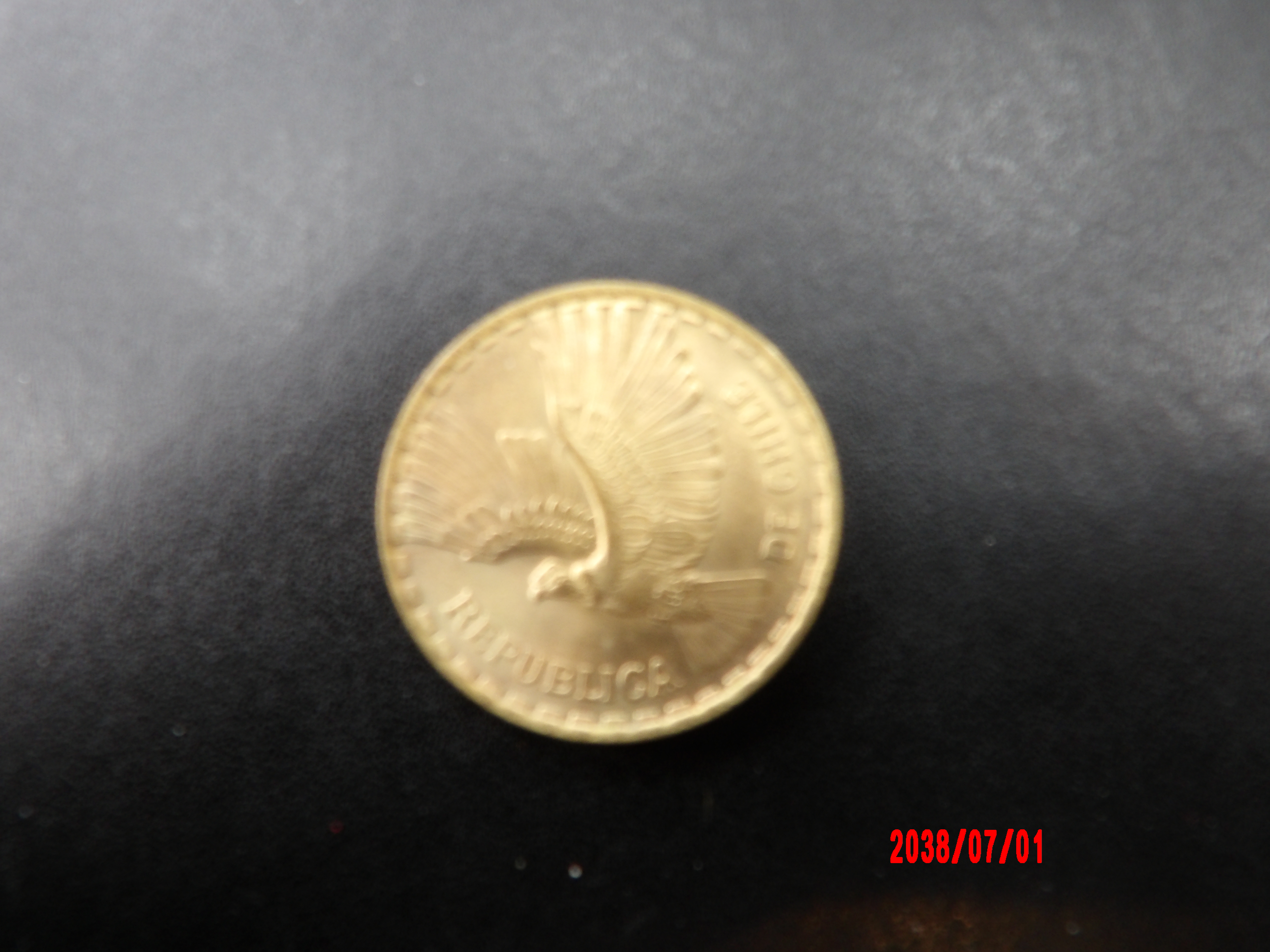 CHILE, 10C,1963 - Image 1