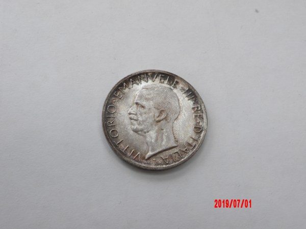ITALY 5 LIRE, 1927R
