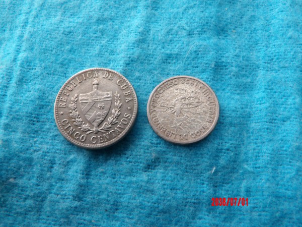 CUBA, 5C,10C, MIXED DATE