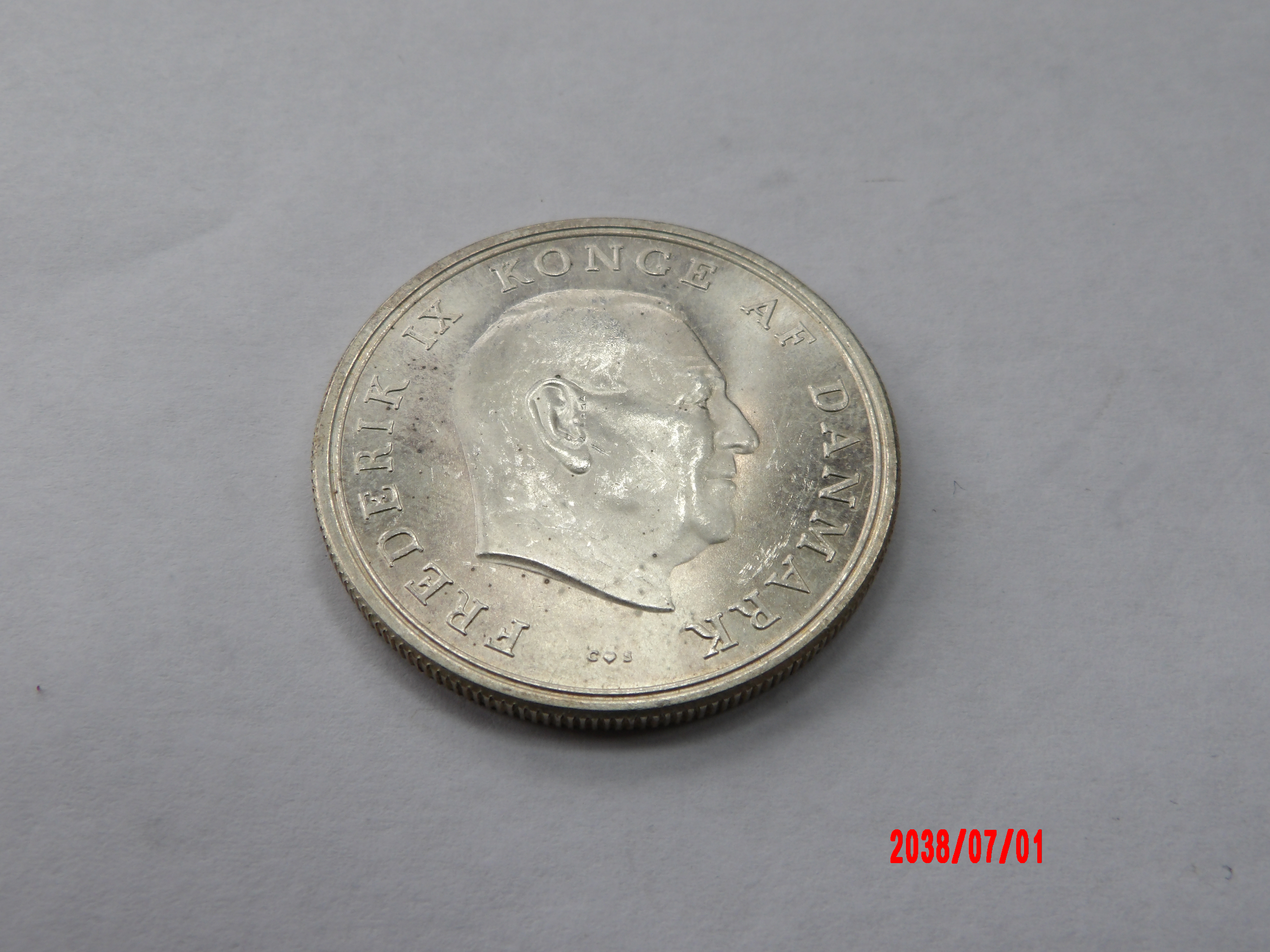 DENMARK, 5 Kroner, 1964* - Image 2