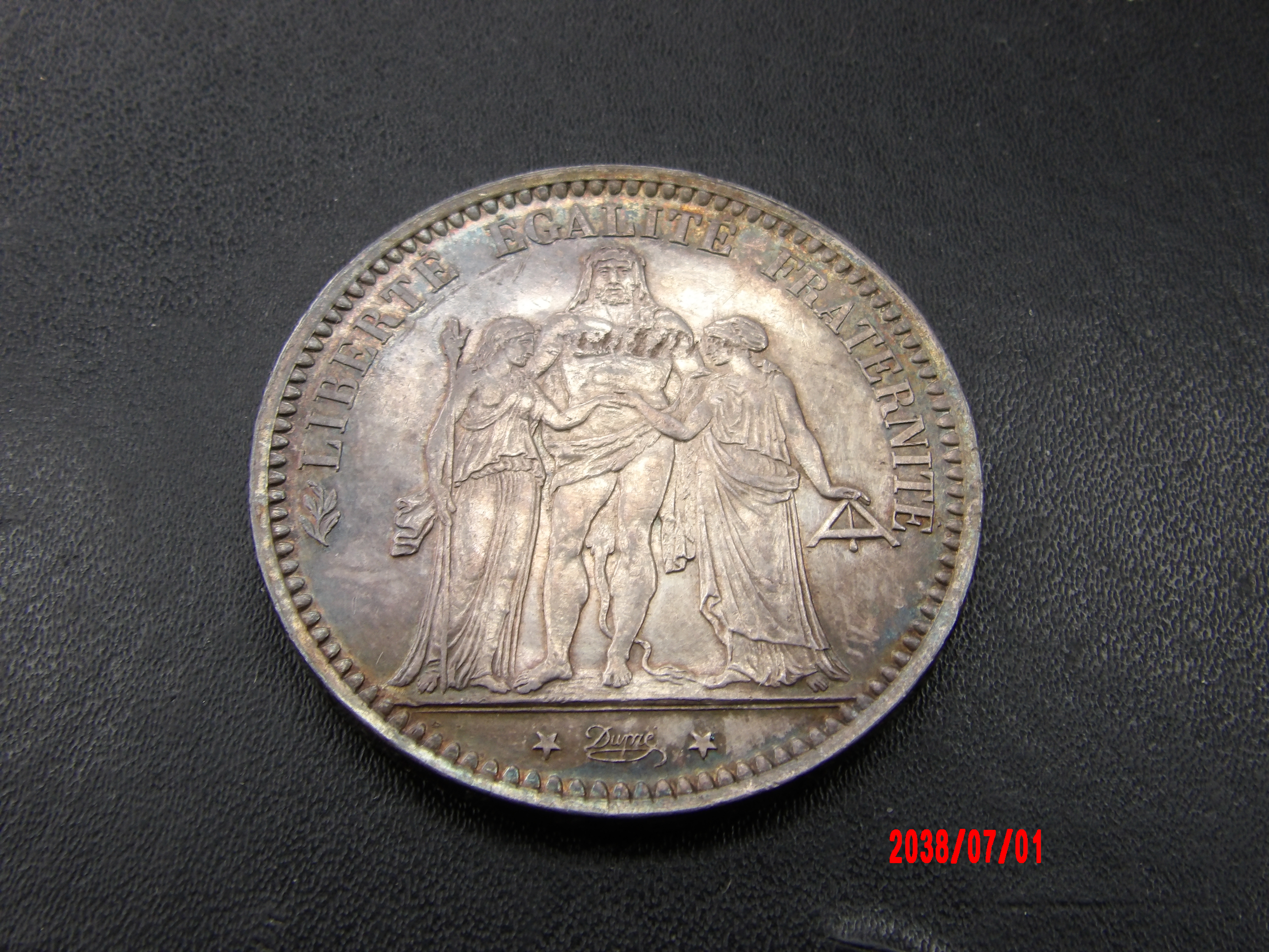 FRANCE, 5 Francs, 1873A * - Image 1