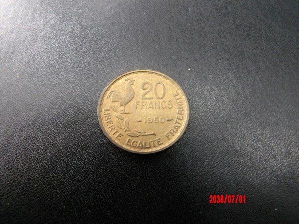 FRANCE 1950, 20FR