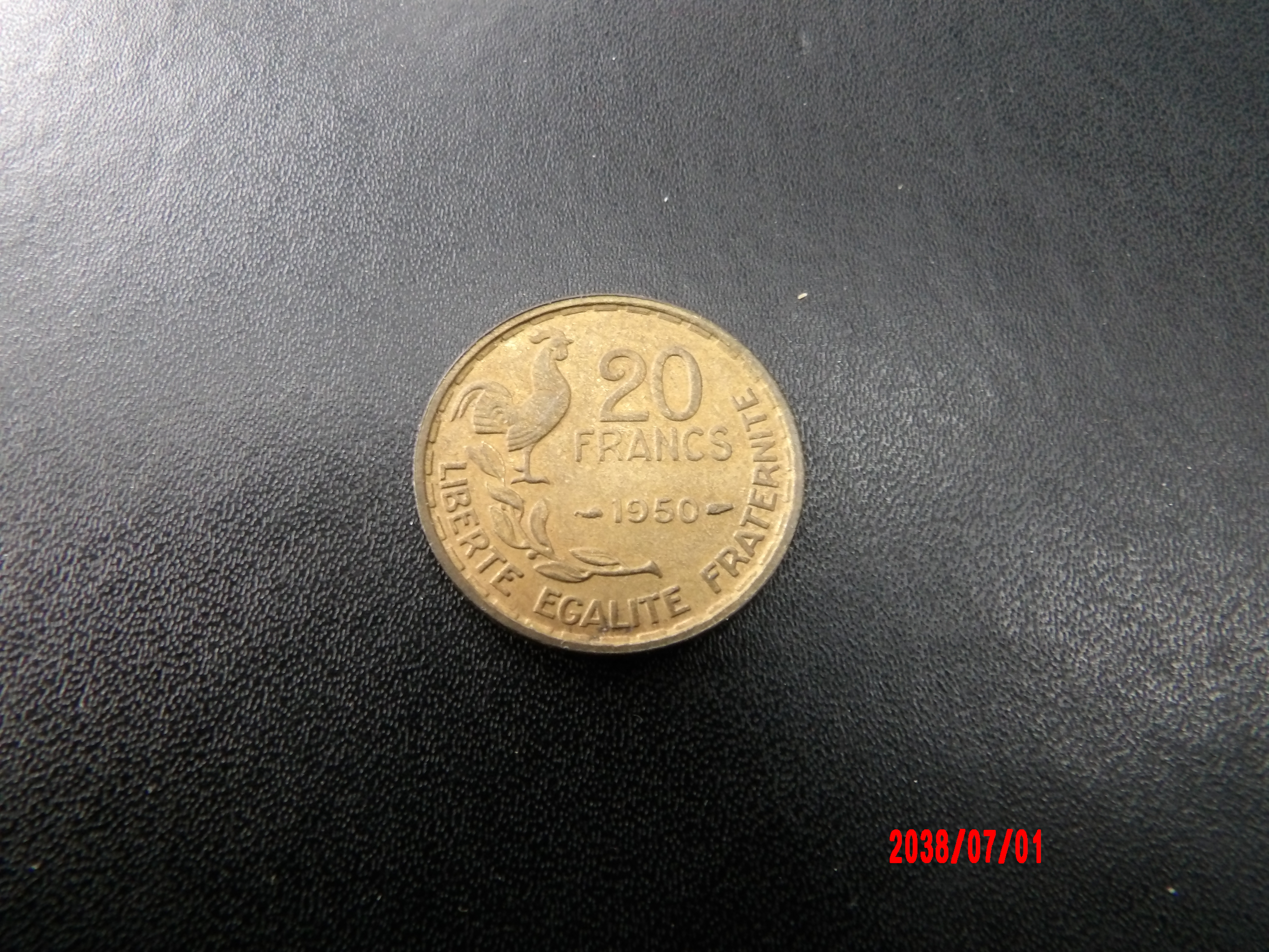 FRANCE 1950, 20FR - Image 2