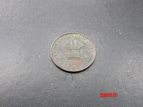 ITALY,  Centesimo, 1849