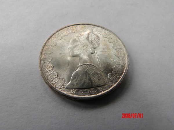 ITALY, 500 Lira, 1966
