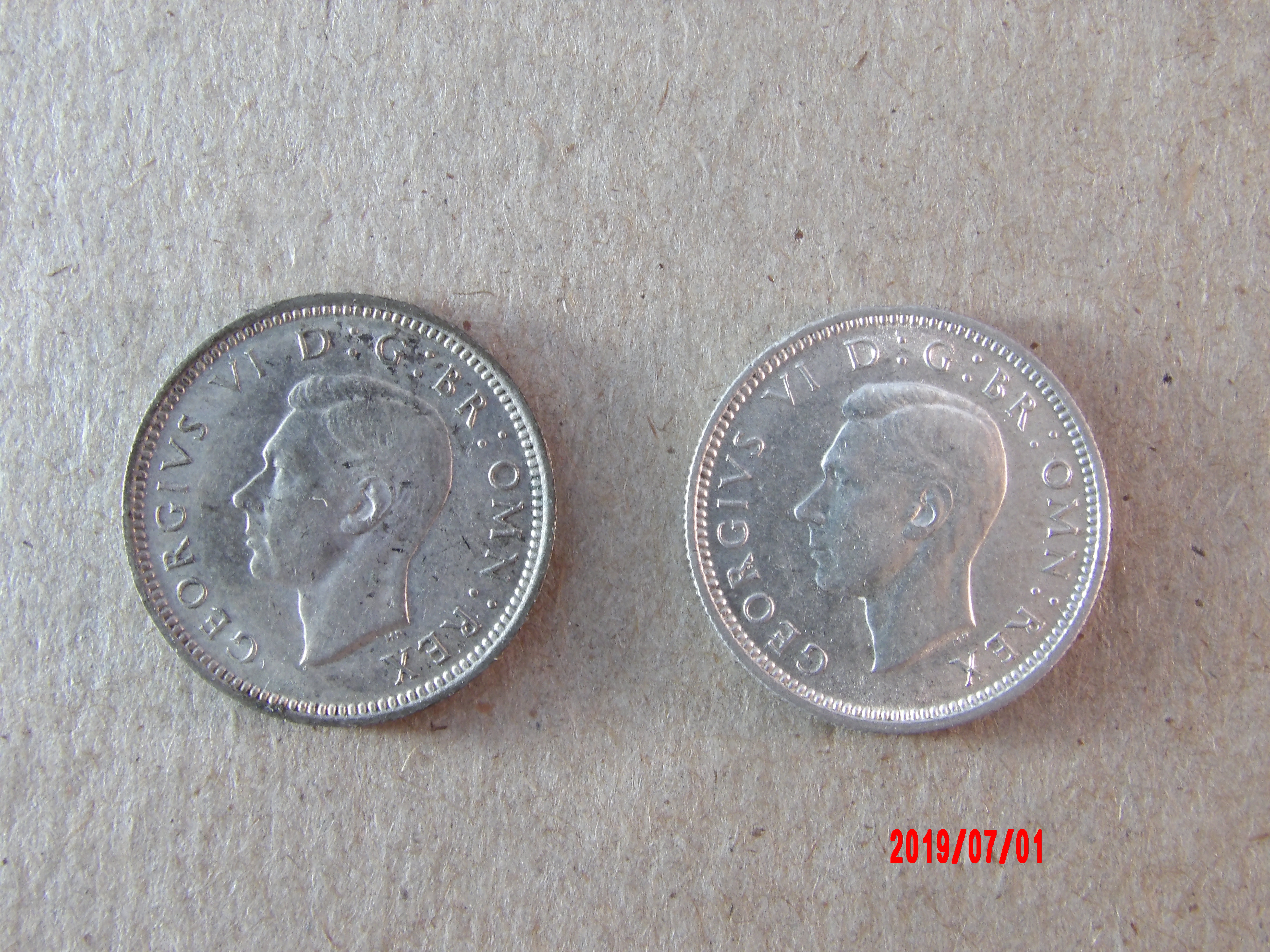 Victoria, 1860 1/, and 6d * - Image 1