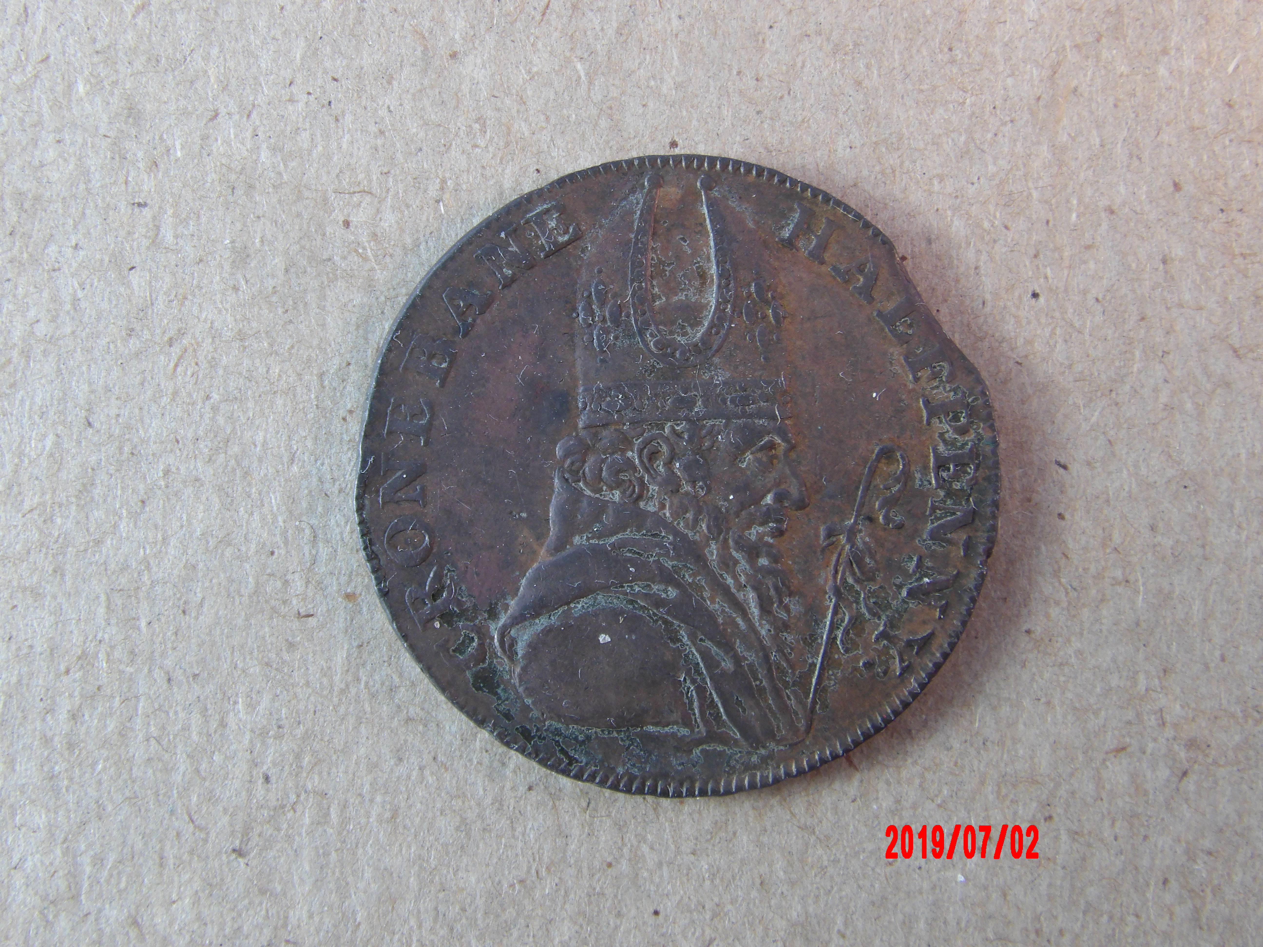 George III, 1789, Half Pence - Image 2