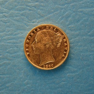Victoria, 1866, Sovereign, Ex Bentley Collection - Image 1