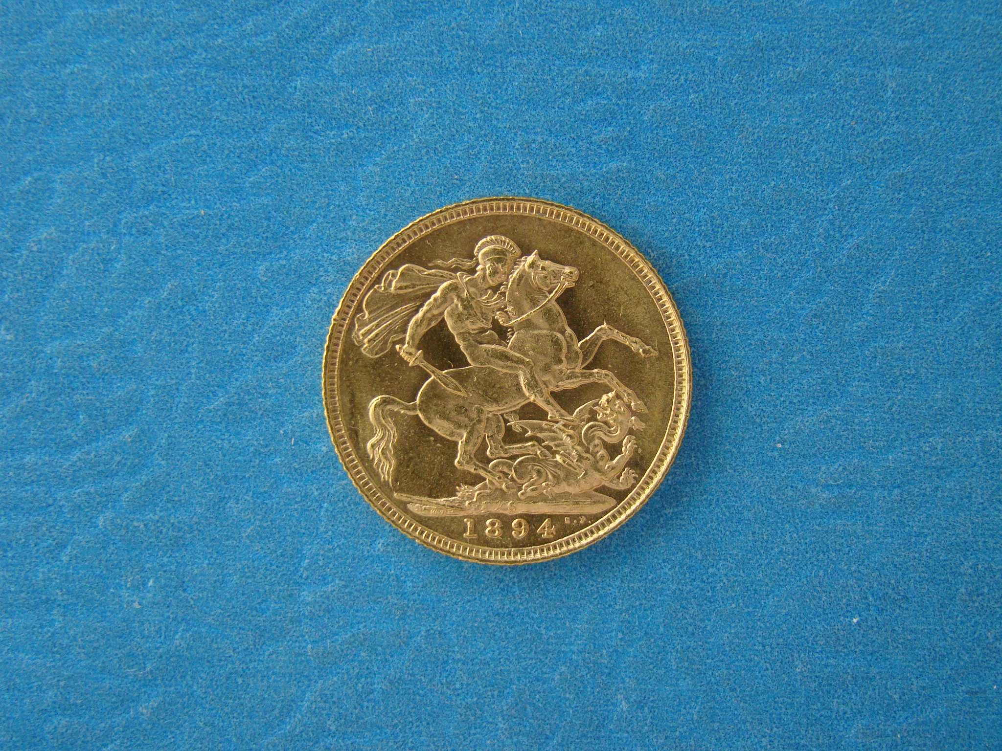 Australia, 1894S, Sovereign, Ex Bentley Collection - Image 2