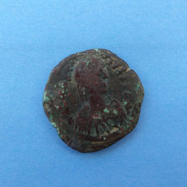 BYZANTIUM, ANASTASIUS, AE Follis