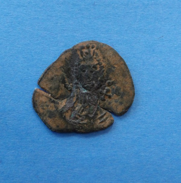 BYZANTIUM, Latin Kingdom, AE follis, 1204-61