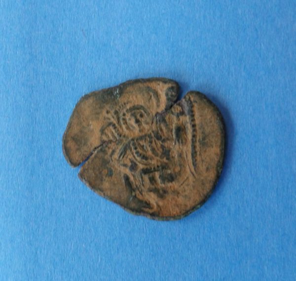 BYZANTIUM, Latin Kingdom, AE follis, 1204-61