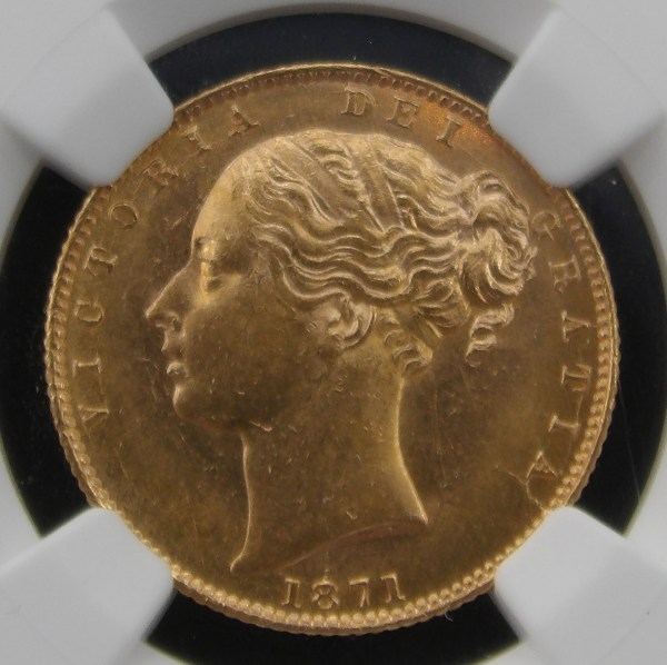 Victoria, 1871, Sovereign