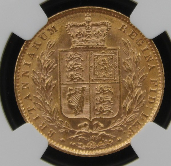 Victoria, 1871, Sovereign