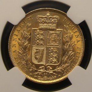 Victoria, 1871, Sovereign, GEM EXAMPLE - Image 3