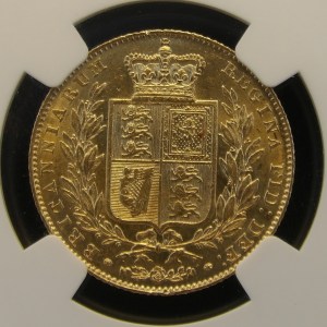 Victoria, 1842, Sovereign, Rare Open 2 Variety, Ex Bentley Collection - Image 3