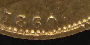 Victoria, 1860, Sovereign, Upside Down A for V in Victoria, Ex Bentley Collection - Image 4