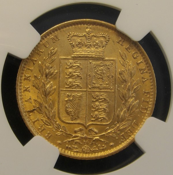 Victoria, 1863, Sovereign, Ex Bentley Collection