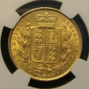 VICTORIA, SOVEREIGN, 1864, Ex Bentley Collection, Ex Duoro Cargo Hoard - Image 3