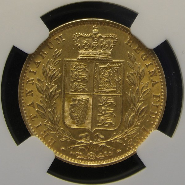 Victoria, 1864, Sovereign, Ex Bentley Collection