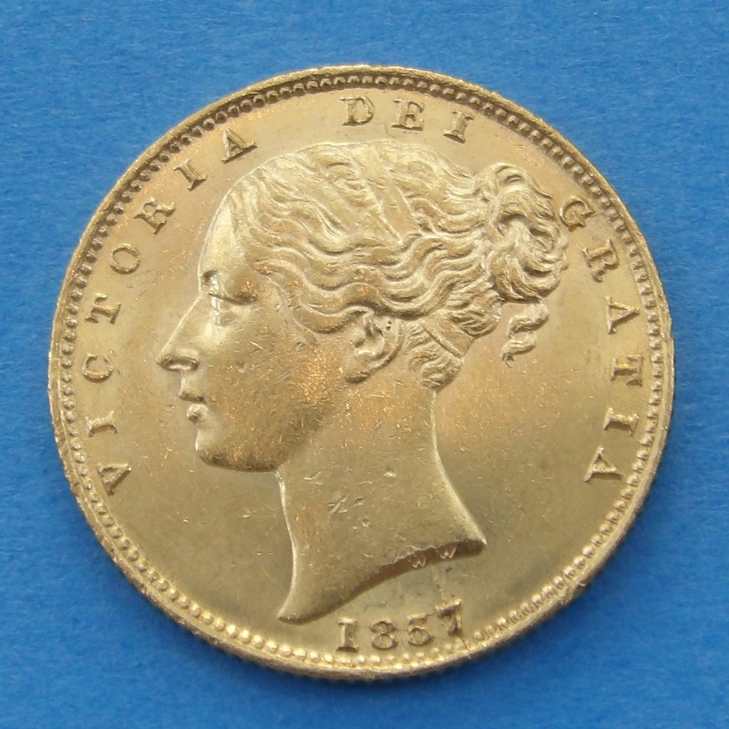 Victoria, 1857, Sovereign
