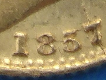 Victoria, 1857, Sovereign