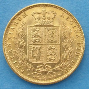 Victoria, 1857, Sovereign - Image 4