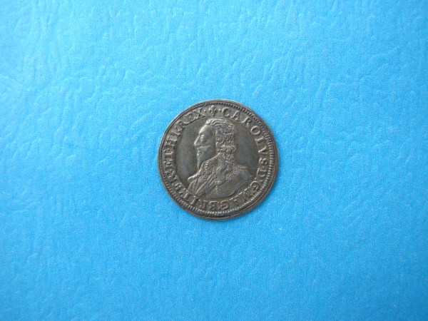 Charles II, 1660-62, Broad, Rare Pattern in Silver