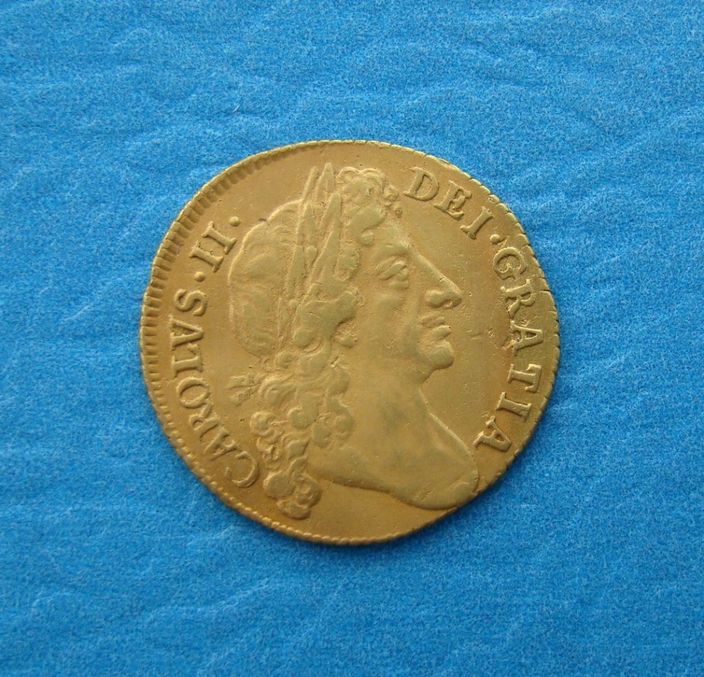 Charles II 1679 1/2 Guinea