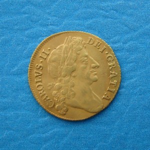 Charles II 1679 1/2 Guinea - Image 1