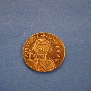 Byzantium, Justinian II, 687-92 Solidus  SOLD - Image 1