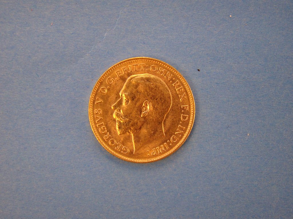 Australia, 1915M, 1/2 Sovereign*